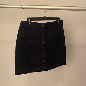 Gap Corduroy skirt navy blue